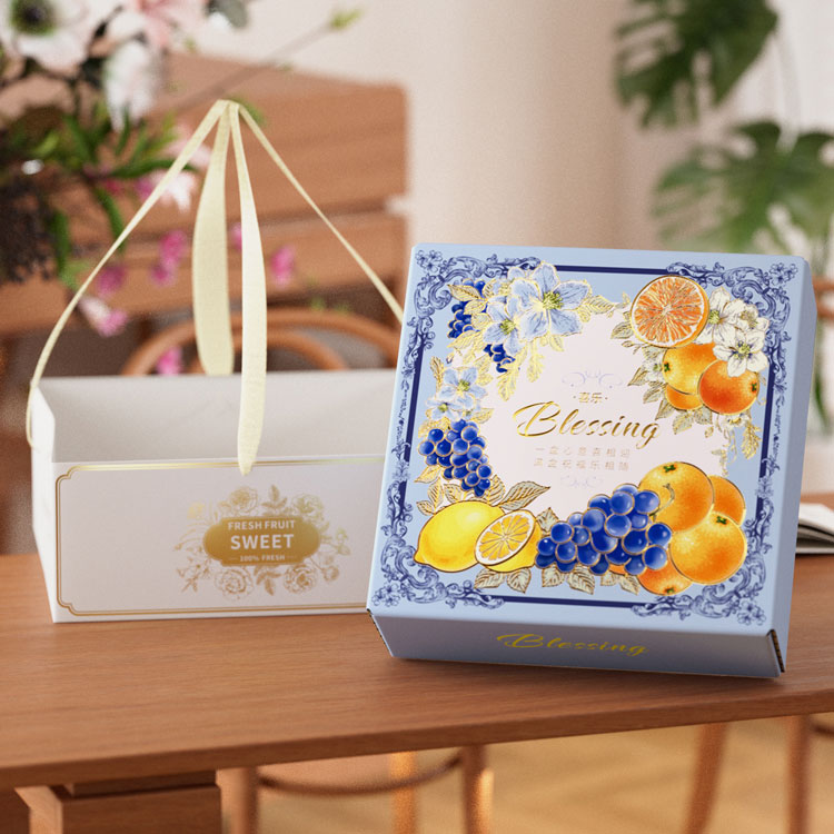 Кутија за подароци со овошје, задолжителна опрема за подарување