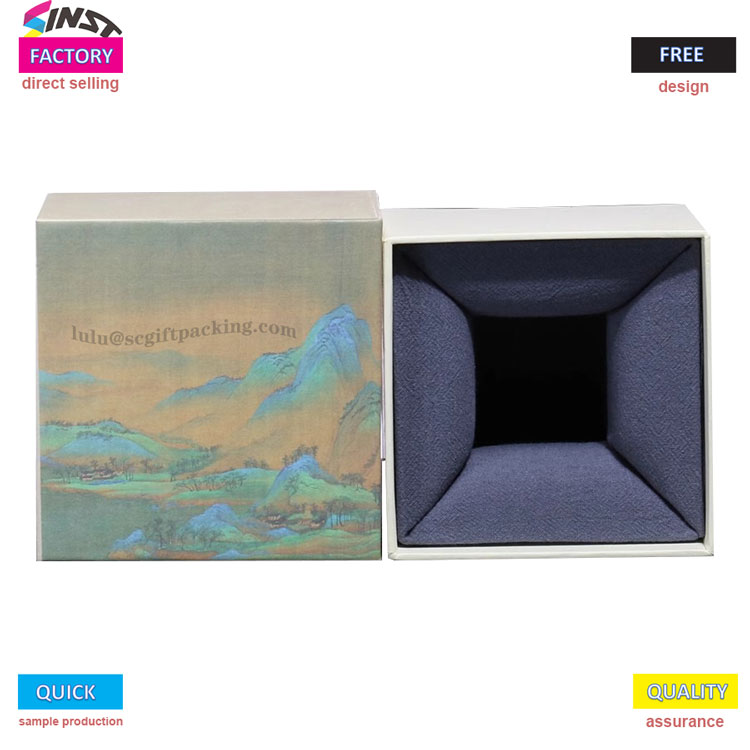 Кутија за подароци за чаши ја отпечатува културата во детали