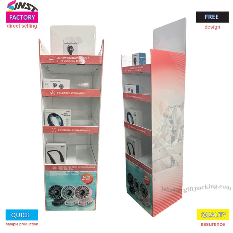 Како да направите вашиот електричен вентилатор да се истакне на штандот за дисплеј од картонски електричен вентилатор?