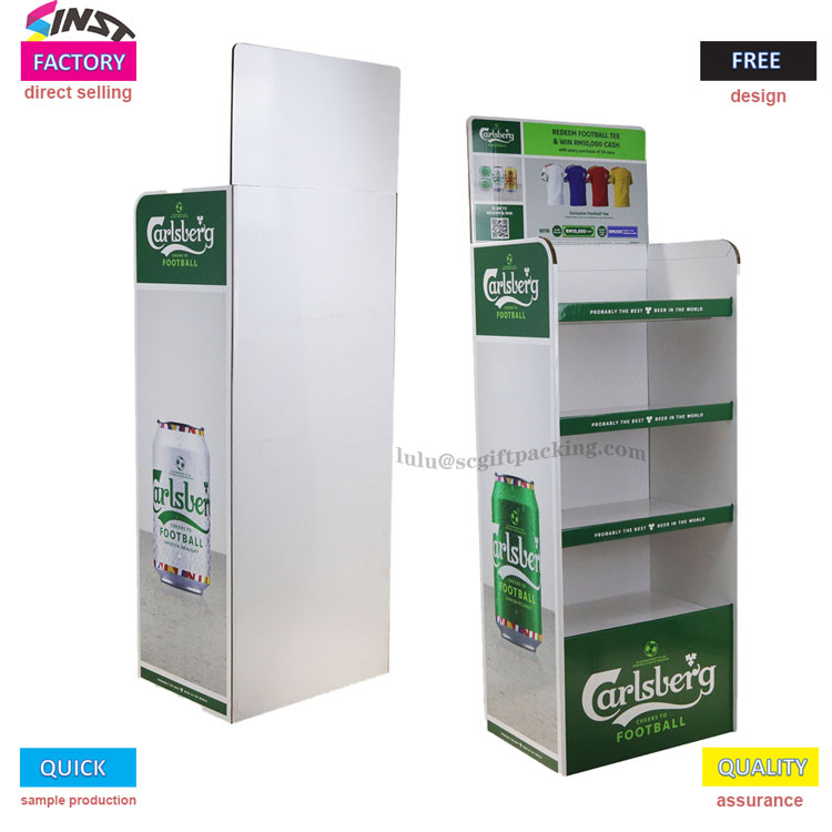 Како може Beer Corrugated Display Rack да го запали ентузијазмот за консумирање кај обожавателите?