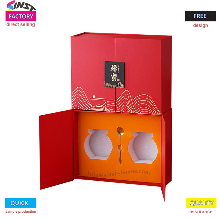 Кутија за подарок со мед